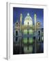 St. Charles Church, Karlsplatz, Vienna, Austria-Jon Arnold-Framed Photographic Print