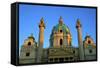 St. Charles Church, Vienna, Austria, Europe-Neil Farrin-Framed Stretched Canvas