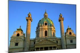 St. Charles Church, Vienna, Austria, Europe-Neil Farrin-Mounted Photographic Print