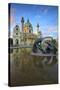 St. Charles Church, Vienna, Austria, Europe-Neil Farrin-Stretched Canvas