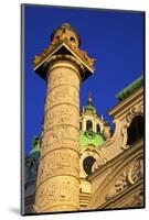 St. Charles Church, Vienna, Austria, Europe-Neil Farrin-Mounted Photographic Print