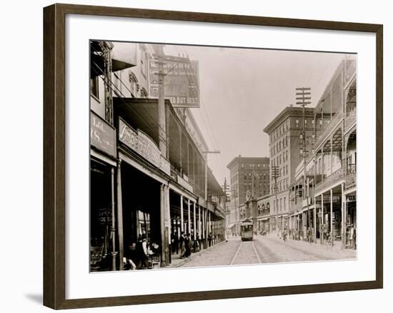 St. Charles St. I.E. Saint Charles Avenue, New Orleans, Louisiana-null-Framed Photo