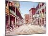 St. Charles Street in New Orleans, 1900-null-Mounted Photo