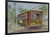 St. Charles Streetcar, 2008-Anthony Butera-Framed Giclee Print