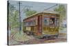 St. Charles Streetcar, 2008-Anthony Butera-Stretched Canvas