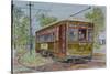 St. Charles Streetcar, 2008-Anthony Butera-Stretched Canvas