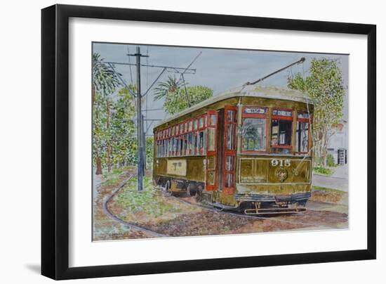 St. Charles Streetcar, 2008-Anthony Butera-Framed Giclee Print