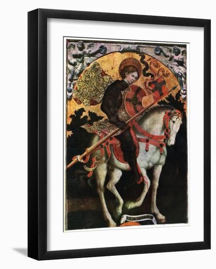 St Chrisogonus, 15th Century-Michele Giambono-Framed Giclee Print