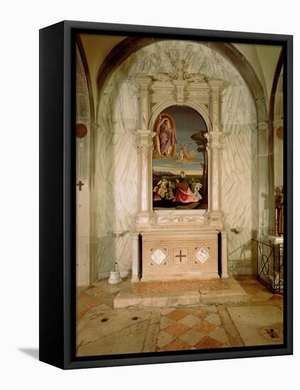 St. Christina Altarpiece-Vincenzo Di Biagio Catena-Framed Stretched Canvas