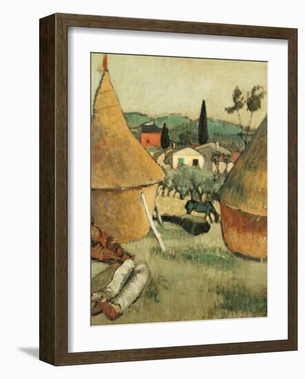 St Christina-Ardengo Soffici-Framed Giclee Print