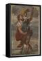 St. Christopher, 1523-24-Titian (Tiziano Vecelli)-Framed Stretched Canvas