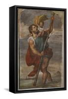St. Christopher, 1523-24-Titian (Tiziano Vecelli)-Framed Stretched Canvas