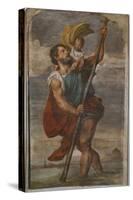 St. Christopher, 1523-24-Titian (Tiziano Vecelli)-Stretched Canvas