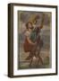 St. Christopher, 1523-24-Titian (Tiziano Vecelli)-Framed Giclee Print