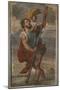 St. Christopher, 1523-24-Titian (Tiziano Vecelli)-Mounted Giclee Print