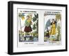 St Christopher and a Guardian Angel, 19th Century-null-Framed Giclee Print