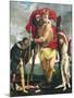 St Christopher Between Saints Rocco and Sebastian, 1532-1535-Lorenzo Lotto-Mounted Giclee Print