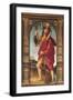 St Christopher, Detail of Altarpiece, Vigevano Cathedral, Italy-null-Framed Giclee Print