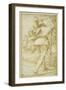 St. Christopher Ferrying the Christ Child-Pietro Faccini-Framed Giclee Print