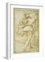 St. Christopher Ferrying the Christ Child-Pietro Faccini-Framed Giclee Print