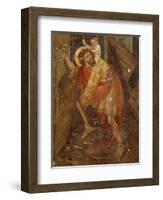 St Christopher, Fresco-Giacomo Jaquerio-Framed Giclee Print