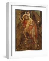 St Christopher, Fresco-Giacomo Jaquerio-Framed Giclee Print