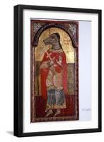 St Christopher with a Dog's Head, Byzantine Icon, 1685-Unknown-Framed Premium Giclee Print