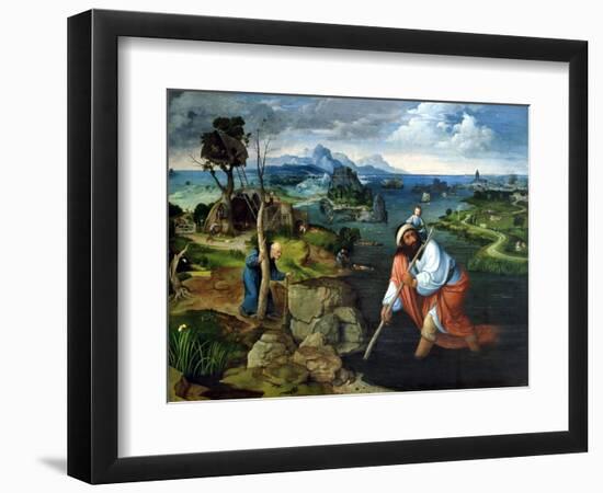 St. Christopher-Joachim Patenir-Framed Giclee Print