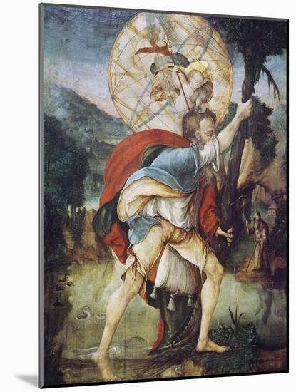 St. Christopher-Master Of Messkirch-Mounted Giclee Print