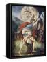 St. Christopher-Master Of Messkirch-Framed Stretched Canvas