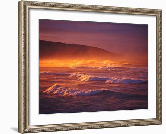 St Clair Beach, Dunedin, New Zealand-David Wall-Framed Photographic Print