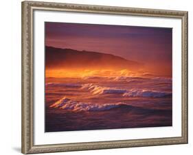 St Clair Beach, Dunedin, New Zealand-David Wall-Framed Photographic Print