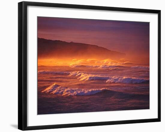 St Clair Beach, Dunedin, New Zealand-David Wall-Framed Photographic Print