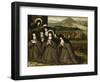 St. Clair with Her Sister Agnes and Several Religious-null-Framed Giclee Print