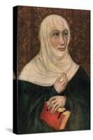 St Clara, 1365-1367-Master Theodoric-Stretched Canvas