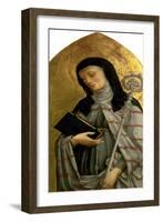 St. Clare, Panel from a Polyptych Removed from the Church of St. Francesco in Padua-A. Vivarini-Framed Giclee Print