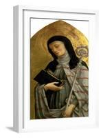 St. Clare, Panel from a Polyptych Removed from the Church of St. Francesco in Padua-A. Vivarini-Framed Giclee Print