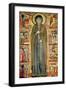 St. Clare with Scenes from Her Life-Maestro Di Santa Chiara-Framed Giclee Print