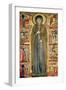 St. Clare with Scenes from Her Life-Maestro Di Santa Chiara-Framed Giclee Print