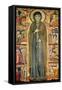 St. Clare with Scenes from Her Life-Maestro Di Santa Chiara-Framed Stretched Canvas