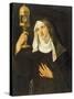 St Clare-Paolo and Pietro Borini-Stretched Canvas