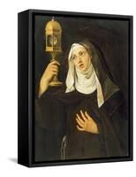 St Clare-Paolo and Pietro Borini-Framed Stretched Canvas