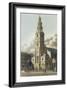 St. Clement Danes Church, Pub. by Rudolph Ackermann-null-Framed Giclee Print