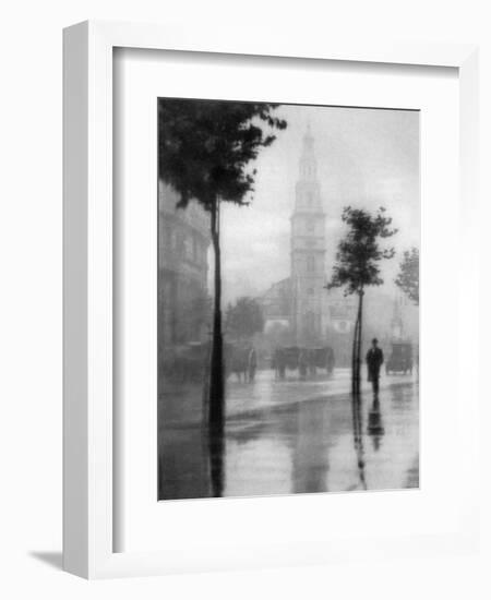 St Clement Danes Church, Strand, London, 1924-1926-GF Prior-Framed Giclee Print