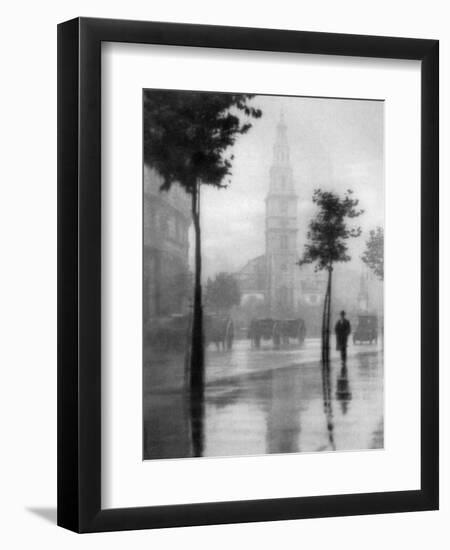 St Clement Danes Church, Strand, London, 1924-1926-GF Prior-Framed Premium Giclee Print