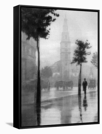 St Clement Danes Church, Strand, London, 1924-1926-GF Prior-Framed Stretched Canvas