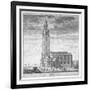 St Clement Danes Church, Westminster, London, C1719-Johannes Kip-Framed Giclee Print