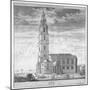 St Clement Danes Church, Westminster, London, C1719-Johannes Kip-Mounted Giclee Print