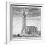 St Clement Danes Church, Westminster, London, C1719-Johannes Kip-Framed Giclee Print