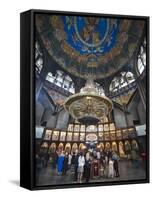 St. Clement of Ohrid Skopje's Cathedral, Skopje, Macedonia, Europe-Michael Runkel-Framed Stretched Canvas